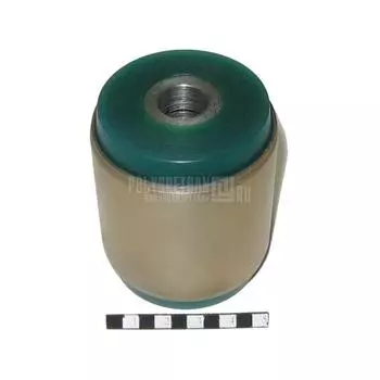 Сайлентблок задний нижнего продольного рычага задней подвески (к мосту) запрессованный, 12-06-3321