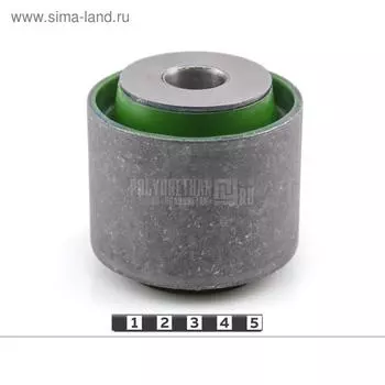Сайлентблок задний нижнего рычага передней подвески (без кронштейна) запрессованный, 1-06-15271, зел