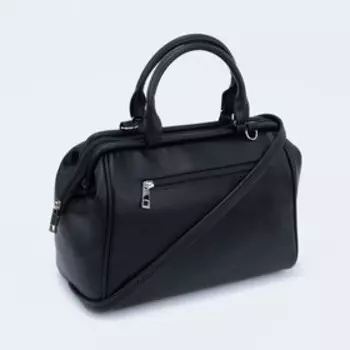 Сумка женская TEXTURA, саквояж, большой размер, цвет чёрный