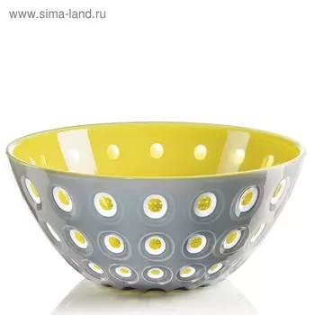 Салатница Guzzini Le Murrine, d=25 см, цвет жёлто-серый