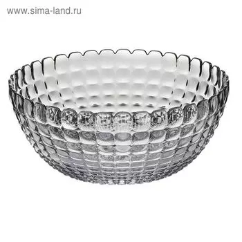 Салатница Guzzini Tiffany, L, цвет серый