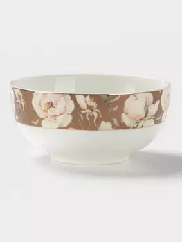 Салатник WY Pink O'hara, фарфор, 600 мл, d=14 см, бежевый