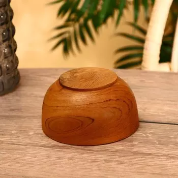 Салатник, 15157 см, тиковое дерево