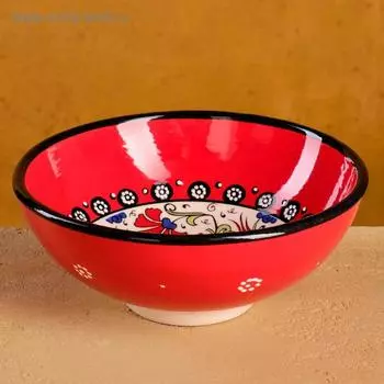 Салатник 16см "Миллениум" красный