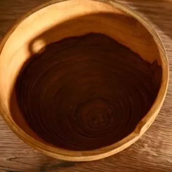 Салатник, 18189 см, тиковое дерево