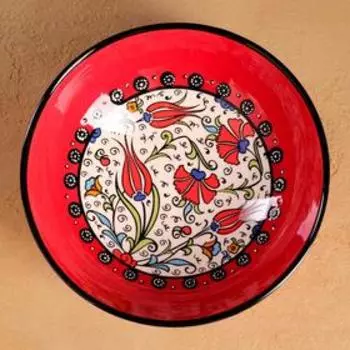 Салатник 21,6см "Миллениум" красный