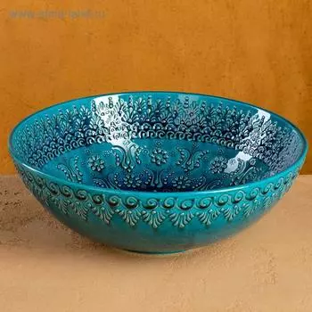 Салатник 30см "Бирюза"