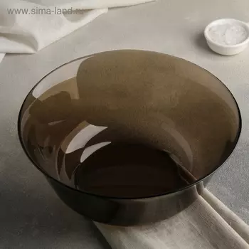 Салатник Luminarc Ambiente Eclipse, 2.5 л, d=24 см, стекло, коричневый