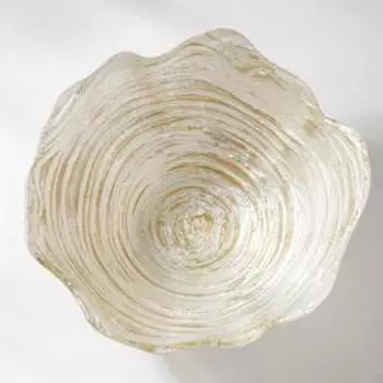 Салатник «Античная роза», 350 мл, d=15 см, цвет золотой