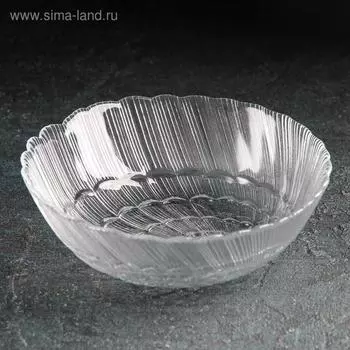 Салатник стеклянный Atlantis, 400 мл, d=15,6 см