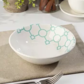 Салатник «Бирюза», 450 мл, d=16 см