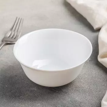 Салатник CARINE BL UNI, 330 мл, d=12 см, цвет белый