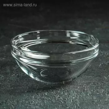 Салатник Paabahe Chef's, 300 мл, d=12 см, стекло, прозрачный