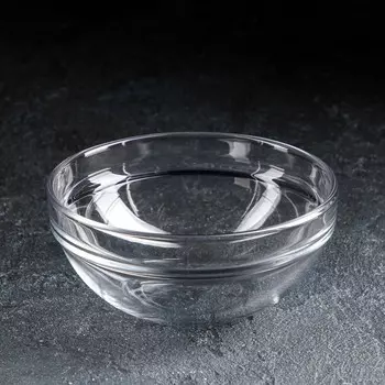 Салатник Paabahe CHEF's, 400 мл, d=14 см, стекло, прозрачный