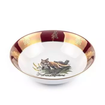 Салатник Cmielow Astra «Охота красная», d=23 см