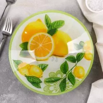 Салатник Доляна «Дольче», 1.1 л, 225 см, стекло