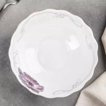 Салатник Доляна «Сиреневое блаженство», 460 мл, d=16 см