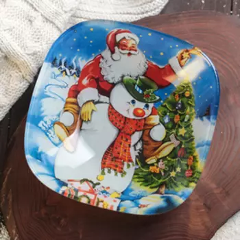 Салатник Доляна «Волшебство», 410 мл, 15×15 см