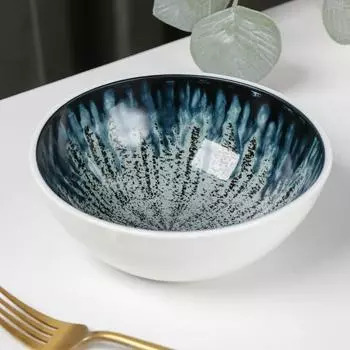 Салатник «Доменик», 550 мл, d=15,5 см, цвет синий