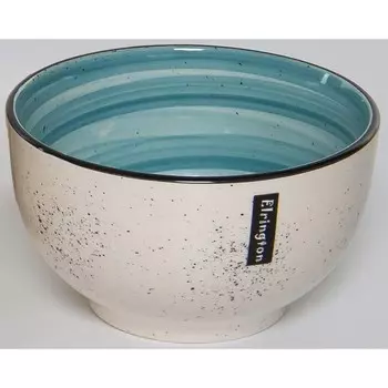 Салатник керамический Elrington «Аэрограф. Мятный бриз», 750 мл, d=14 см