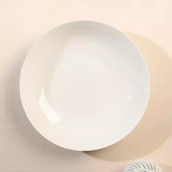 Салатник фарфоровый City, d=20 см, 620 мл, белый