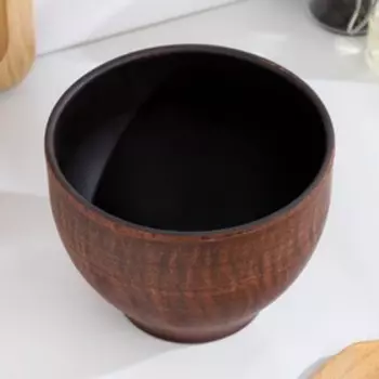 Салатник «Гладкий», 600 мл., 912 см, красная глина