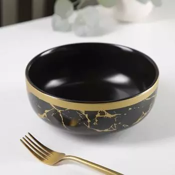 Салатник керамический Gold, 1 л, 18×7 см