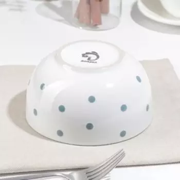 Салатник «Горох», 580 мл, цвет синий