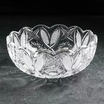 Салатник хрустальный, 24×10 см