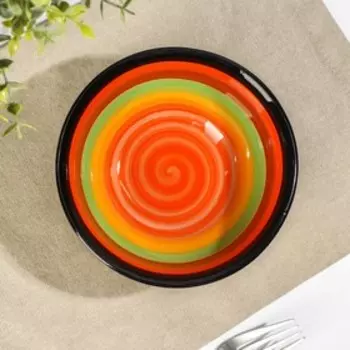 Салатник Доляна «Индия», 450 мл, d=14 см, керамика