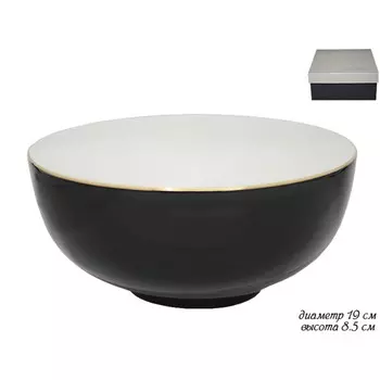 Салатник Lenardi Black, d=19 см