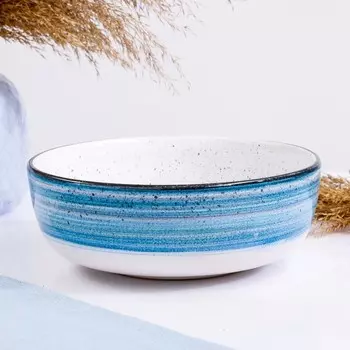 Салатник "Леонас" голубой, 1л