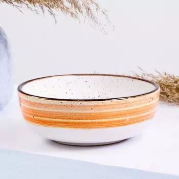 Салатник "Леонас" оранжевый, 0,5л