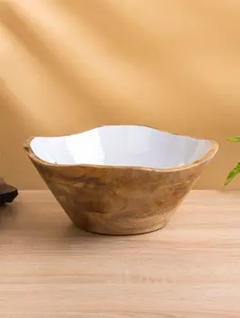 Салатник «Лимоны», 292911 см, дерево манго