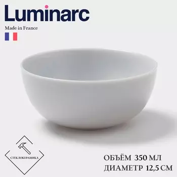Салатник Luminarc DIWALI GRANITE, 350 мл, d=12.5 см, стеклокерамика, серый