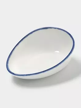 Салатник Magistro Blue Lagoon, 350 мл, 19.214.97.9, фарфор, белый