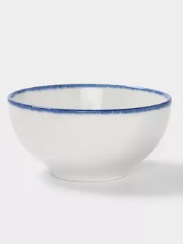 Салатник Magistro Blue Lagoon, 450 мл, 136.3 см, фарфор, белый