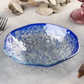 Салатник Magistro «Голубой бриллиант», 500 мл, 18×4 см