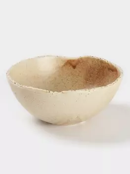 Салатник Magistro Organic brown, 600 мл, d=15.2 см, фарфор, бежевый