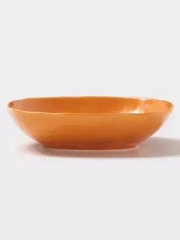 Салатник Magistro Potter, 880 мл, d=19.9 см, фарфор, оранжевый