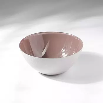 Салатник «Мокко. Капучино», d=15 см, стекло, бежевый