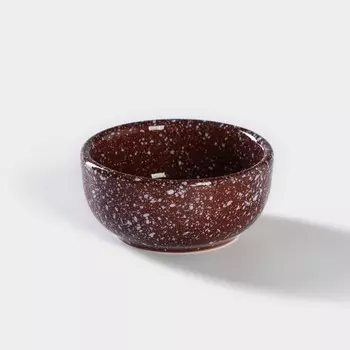 Салатник «Мрамор», 150 мл, цвет коричневый