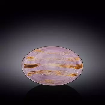 Салатник овальный Wilmax England Scratch, размер 25x16.5x6 см