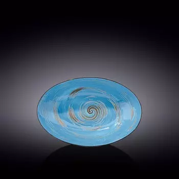 Салатник овальный Wilmax England Spiral, размер 25x16.5x6 см