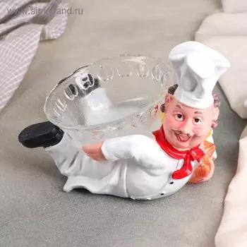 Салатник «Повар», 20×13×17 см, на подставке