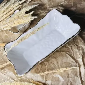 Салатник прямоугольный Lenardi «Офелия», 26 см