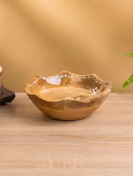 Салатник «Пряник», 20208 см, дерево манго