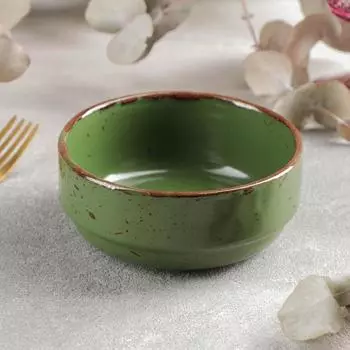 Салатник фарфоровый Punto verde, 350 мл, 125 см