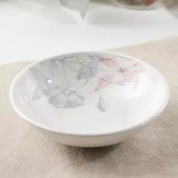 Салатник «Серебристые розы», 250 мл, d=14 см