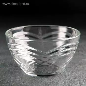 Салатник «Сидней», 250 мл, d=11 см, стекло, прозрачный